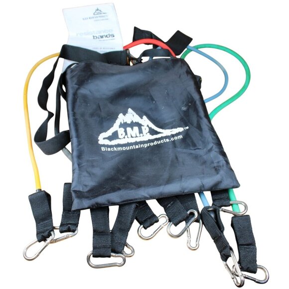 Black Mountain Products Other - Black Mountain Products Resistance Bands Exercise Set w/ Handles & Carrying Bag